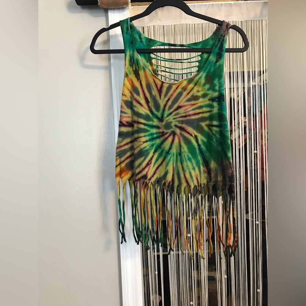 Tie Dye Crop Top